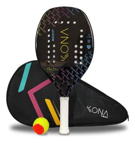 Raquete Beach Tennis Kona Rocket Yellow Lançamento - Raquete de
